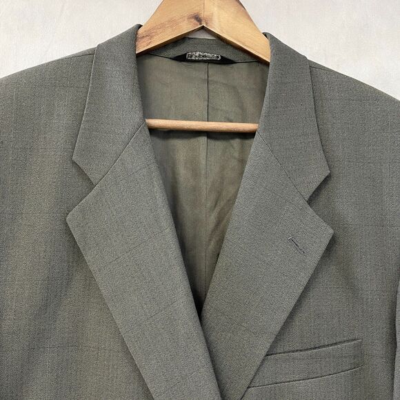 VTG Burberrys Blazer Jacket Mens 46 Wool‎ Suiting Classic Old Money Union Made - Picture 2 of 13